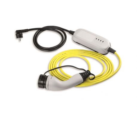 Cable recharge secteur / Mode 2 + Nettoyant cable - Accessoires Skoda